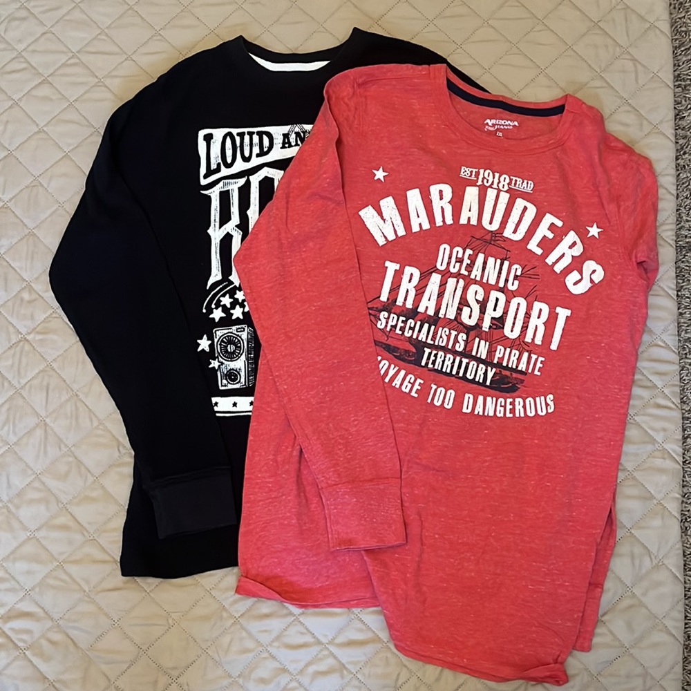 Lot of two long sleeve tees - Like New!